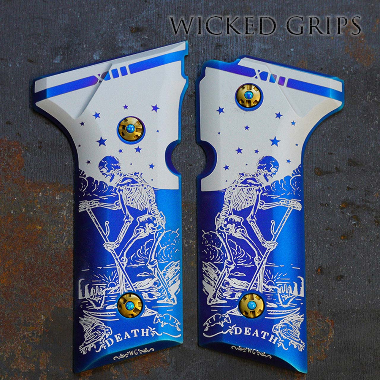 Beretta 92 grips with tarot card art